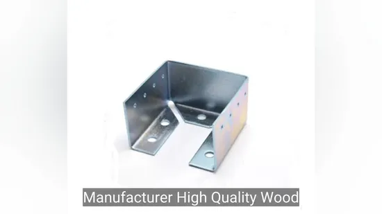 Professional Factory Custom OEM ODM Stamping Hardware Steel Reinforced Metal U Bracket for Shelves